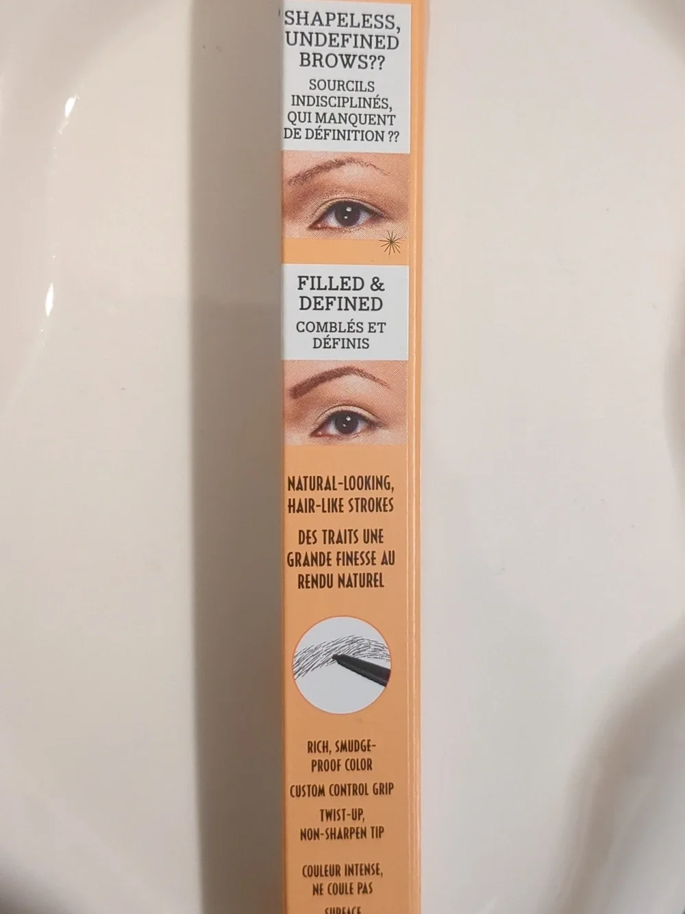Ultra Fine Brow Defining Pencil (Warm - Black Brown)